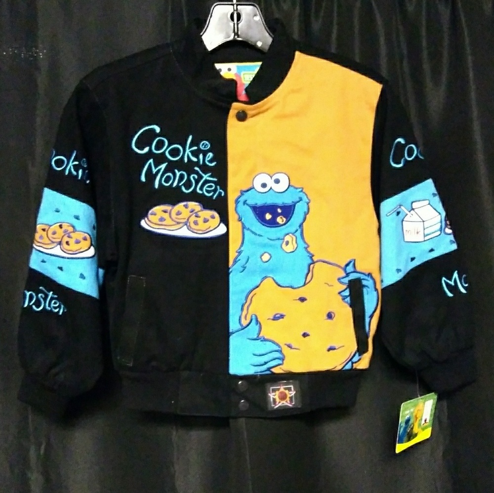 Cookie Monster character jacket